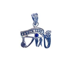 Ojo de Horus con Lapislázuli en plata