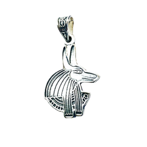Colgante de Anubis en plata.