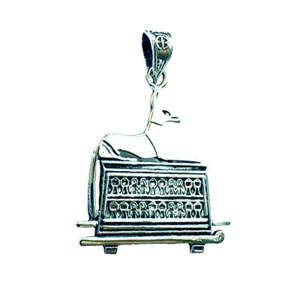 Colgante de Anubis en plata.