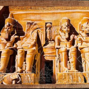 Papiros Abu simbel 2x1m